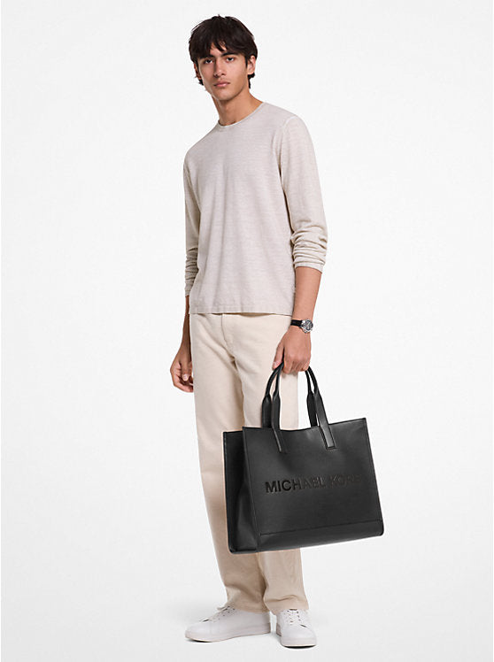 Cooper bag in grained leather