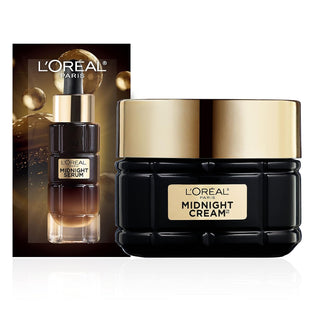 L'Oreal Paris Age Perfect Crema antienvejecimiento de medianoche, reduce las arrugas y reafirma 1.7 onzas