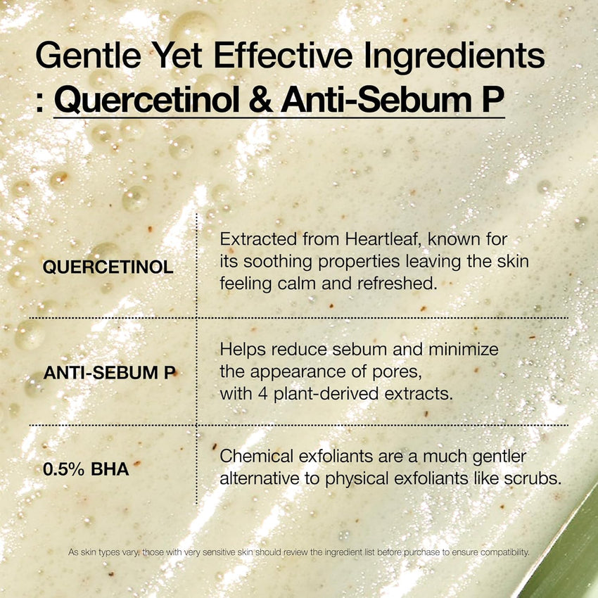 Anua Dúo limpiador doble para limpieza facial: aceite limpiador de control de poros Heartleaf y espuma de limpieza profunda de poros de quercetinol Heartleaf para doble limpieza, removedor de puntos