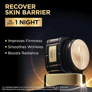 L'Oreal Paris Age Perfect Crema antienvejecimiento de medianoche, reduce las arrugas y reafirma 1.7 onzas