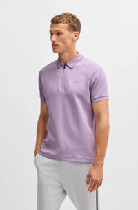 Polo en tejido elástico